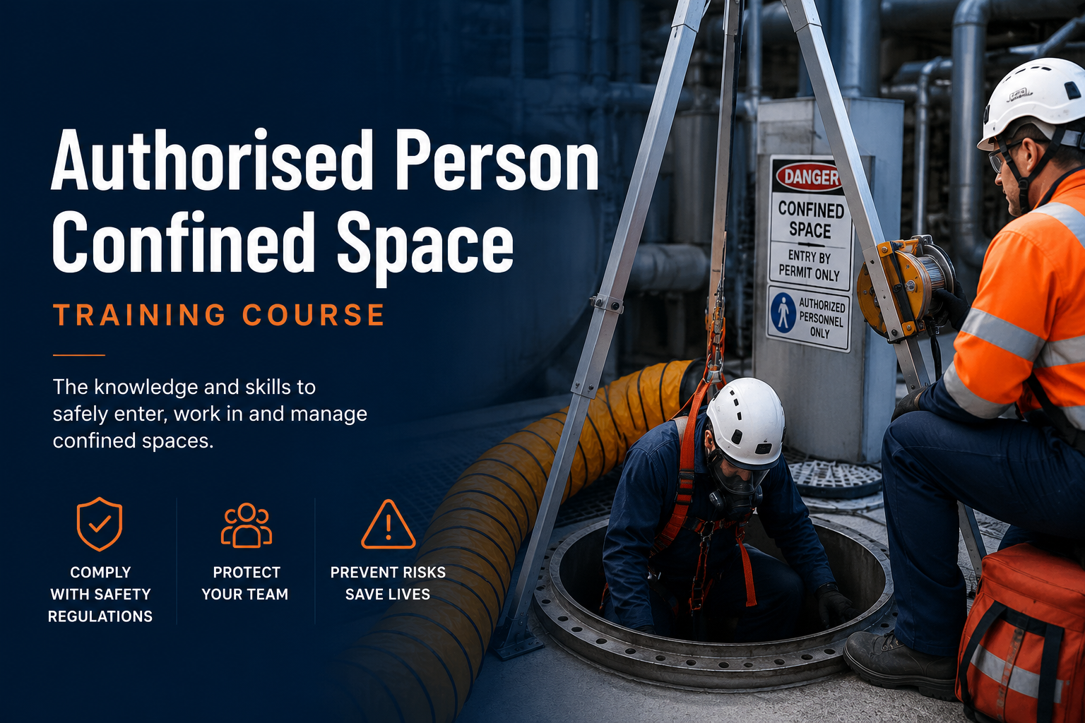 Authorised Person Confined Space Course (Commercial & MOD)